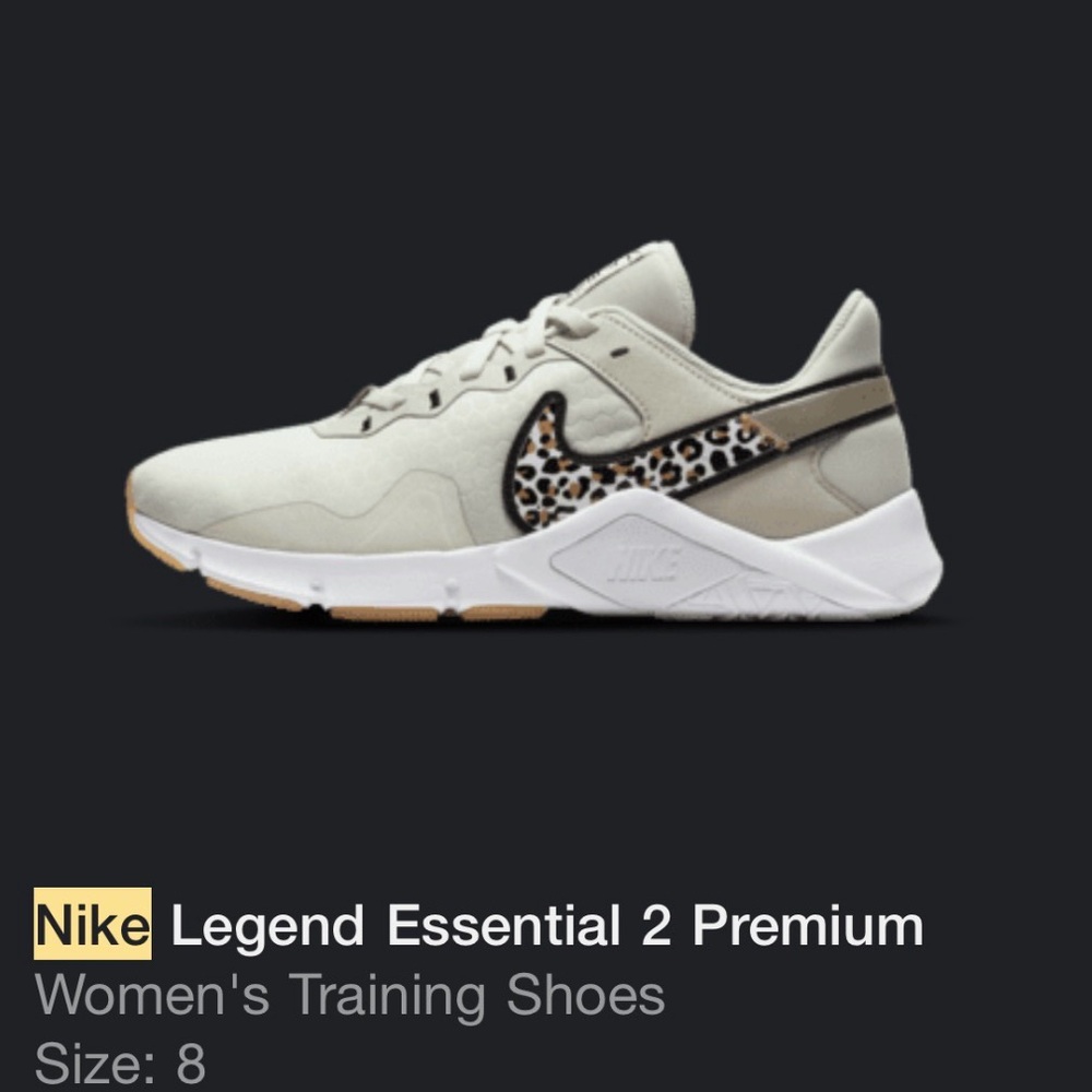 Nike Legend Essential 2 Premium women's training shoe Animal Print